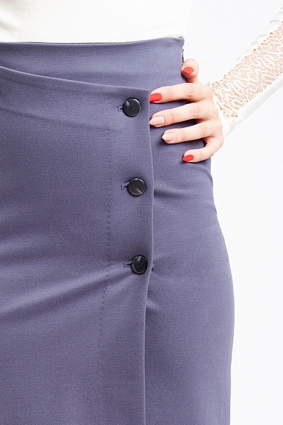 Юбка Babaton Buttoned-Up Skirt